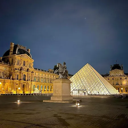 아파트 Lovely 10 Min Walk To Louvre 3 Persons 파리